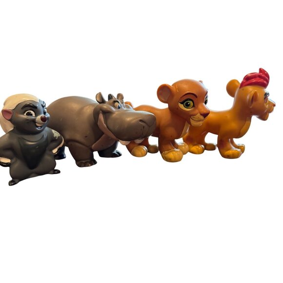 Disney Lion Guard Figure Set Of 4 - Bunga Beshte Fuli & Kion - Picture 2 of 10